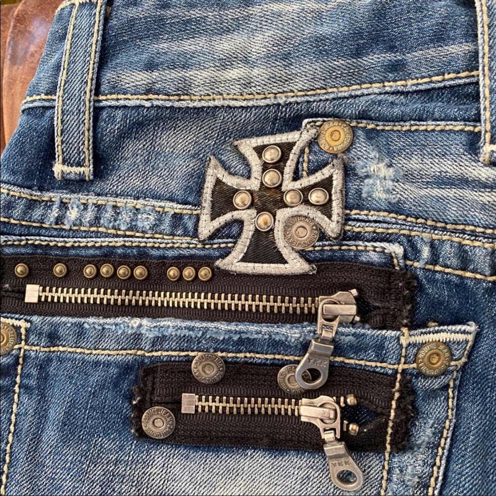 Robin’s Jeans Sz 27 - Picture 2 of 16